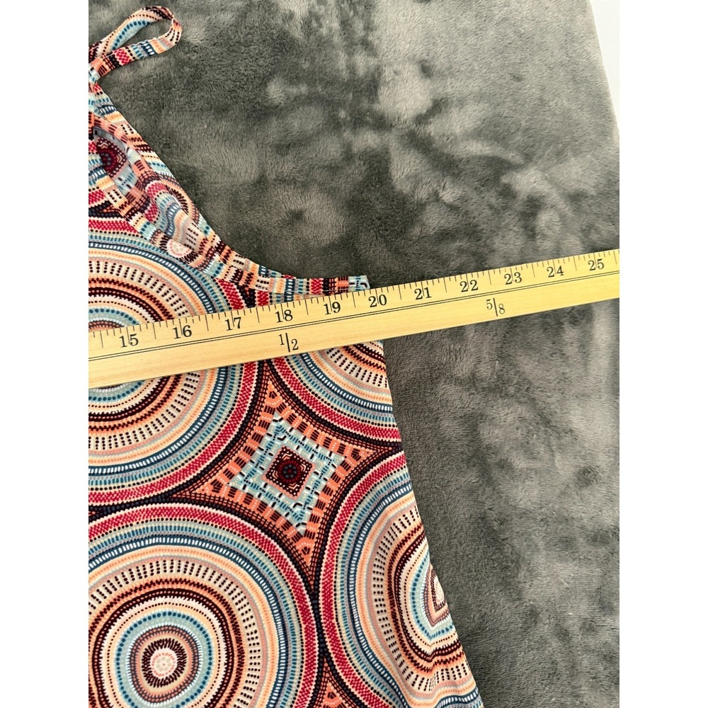 Gap‎ Y2K Womens Midi Slip Dress L Shark bite hem Beach Vacation Swim - Picture 7 of 14